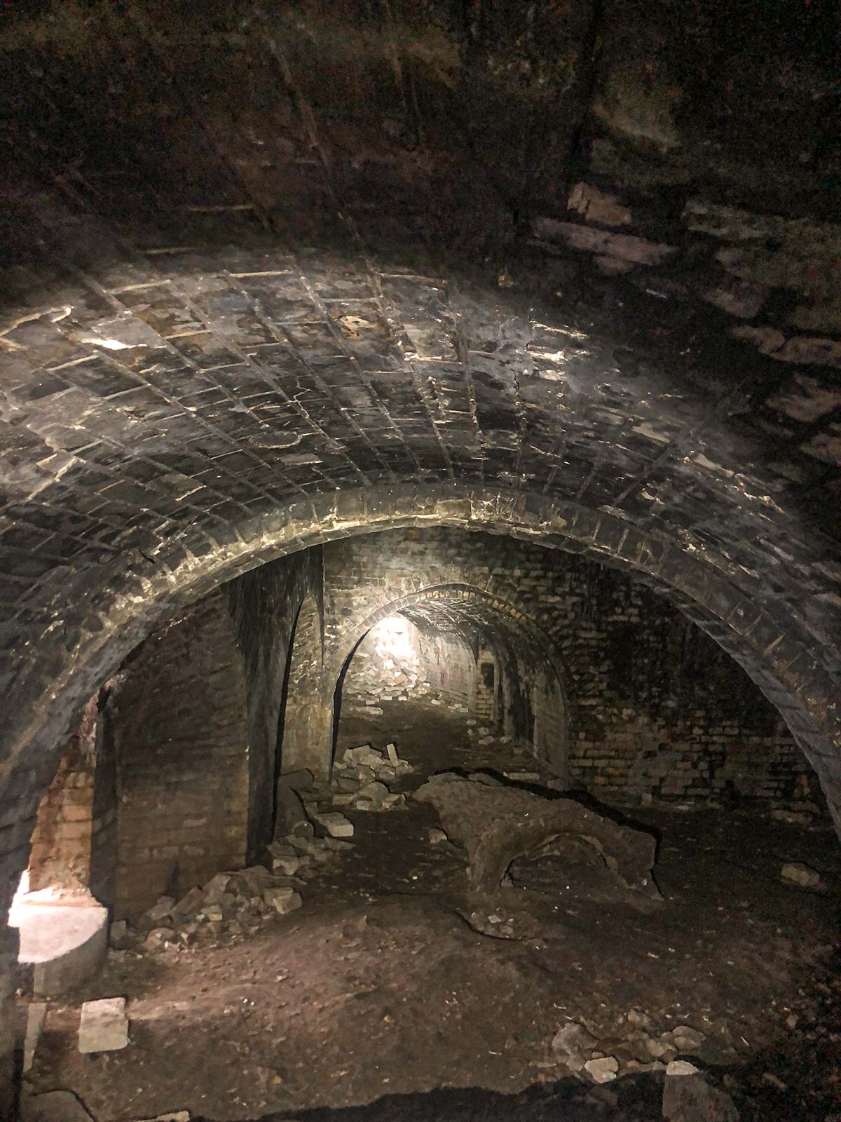 Нижня підпірна стіна Ново-Печерської фортеці
