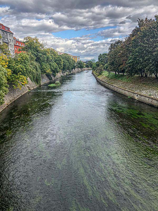 Річка Свратка у Брно