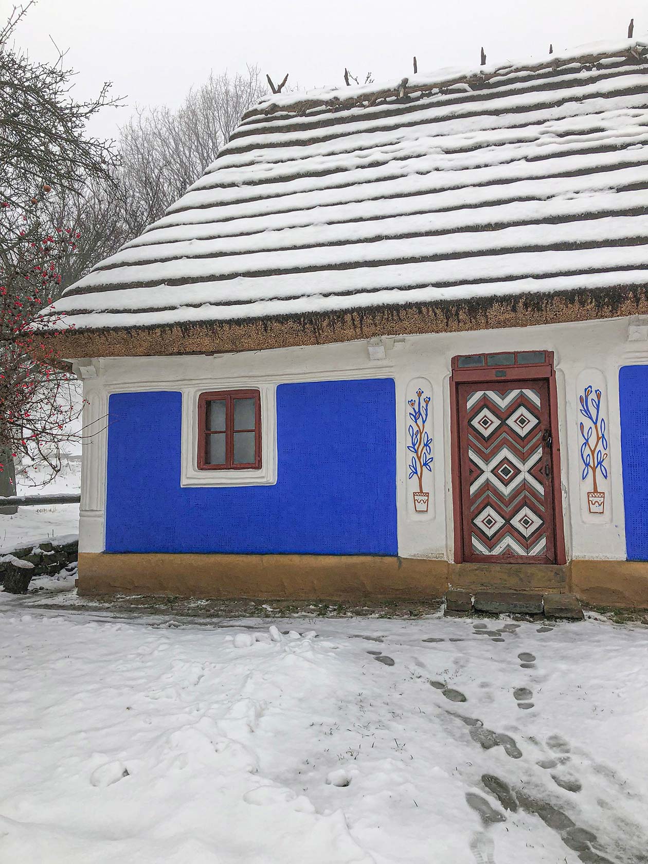 Зимова прогулянка до музею народної архітектури «Пирогів»